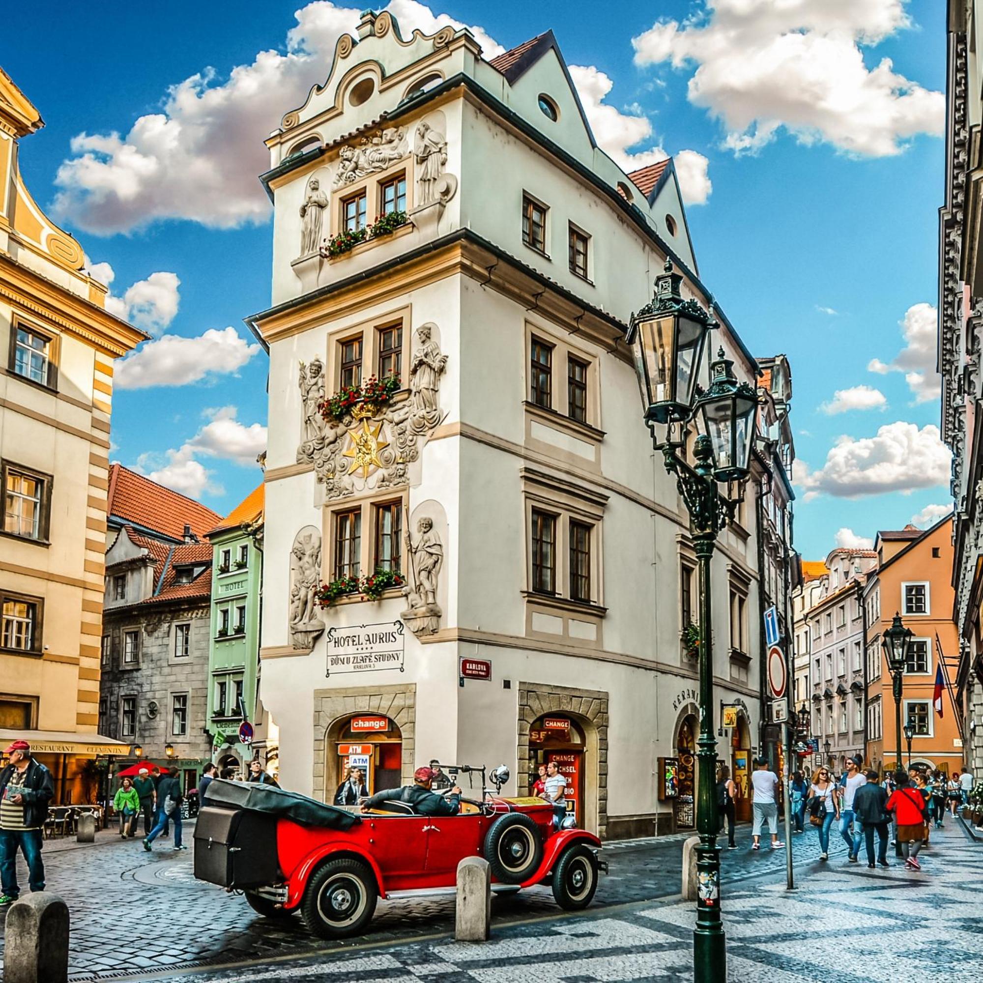 Hotel Aurus By Adrez Praag Buitenkant foto